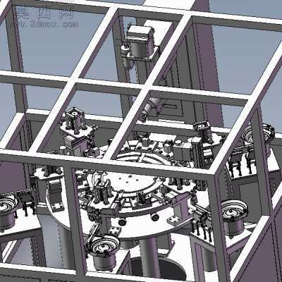 施耐德电气焊接工装平台设备 3D模型