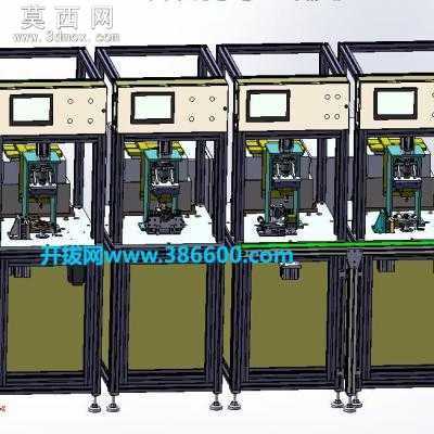 生产线自动焊接机 3D模型