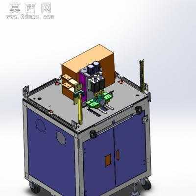 双头焊接电阻焊机、双头焊接机 3D模型