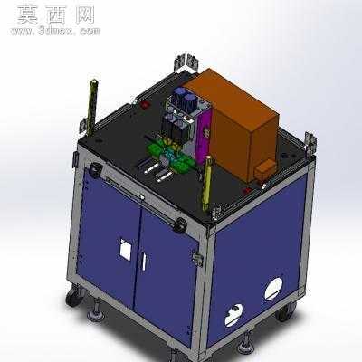 双头焊接电阻焊机、双头焊接机 3D模型