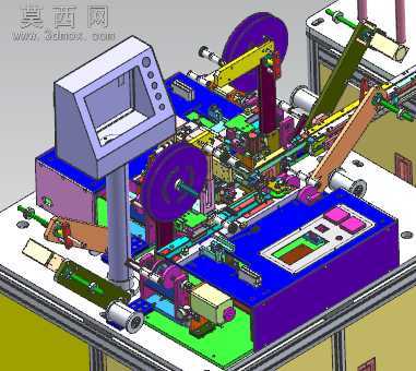 FFC自动CCD检测双侧包装机 3D模型