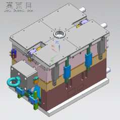 汽车某零部件大型模具 3D模型AutoCAD.Mechanical设计,