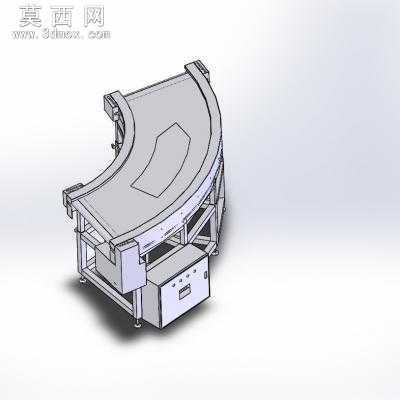 90度弯机 3D模型
