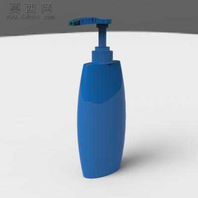 一款洗发水瓶 3D模型
