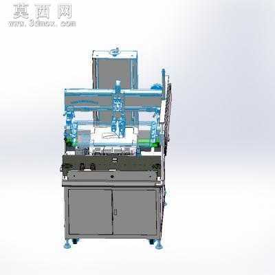 工具箱烤火丝印机、丝印烘烤自动线 3D模型