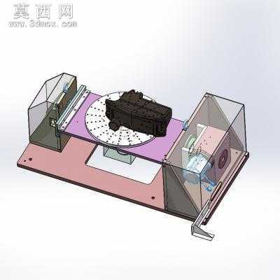 六轴CNC加工中心:塑料油瓶加工机 3D模型