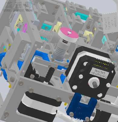 三轴万能机械手 3D模型
