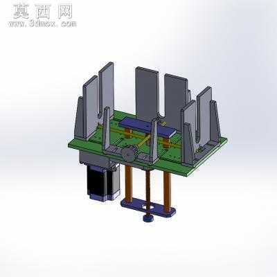 各种款式上料机构、顶升送料机构 3D模型