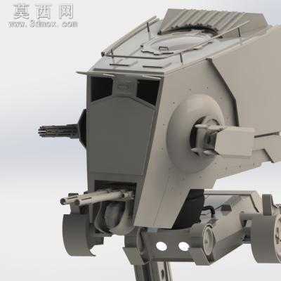 全地形侦察运输机V2(突击步行机) 3D模型
