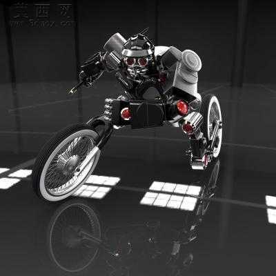 攻击型机器人 3D模型