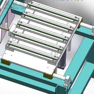 弹簧预压机 3D模型