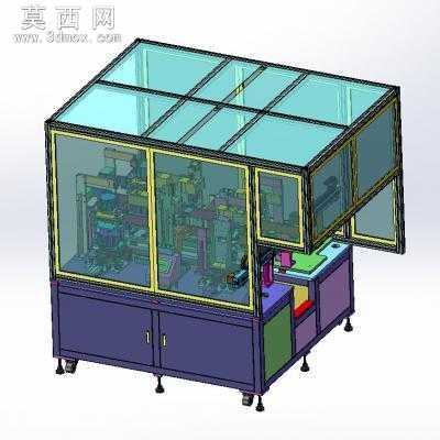 手机FFC冲裁检测机FFC软排线冲切机及CCD视觉检测设备 3D模型