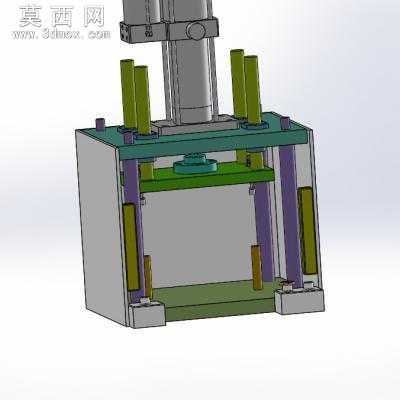 5T增压机 3D模型,