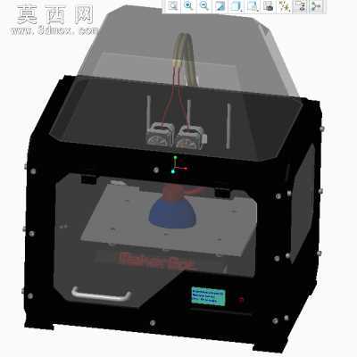 ˫��ͷ3D��ӡ��MakerB