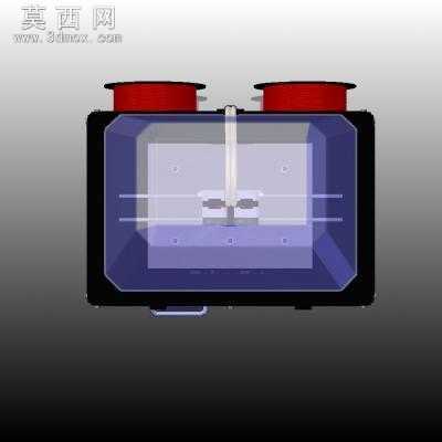 ˫��ͷ3D��ӡ��MakerBot Replicator 2X. 3Dģ��