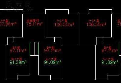 某框架结构高层住宅楼建筑施工图-41000平B1-F26-26张CAD图 CAD图纸