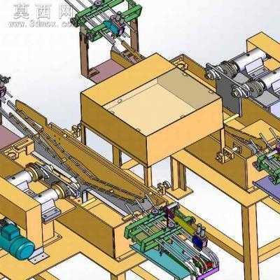 非标自动送料机 3D模型