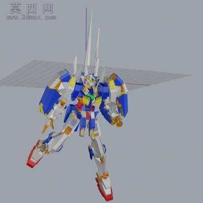 高达雪崩机器人 3D模型