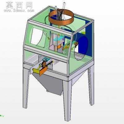 水沙清洗机 3D模型