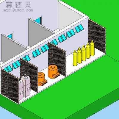 �����������������䲼��ͼ 3Dģ��