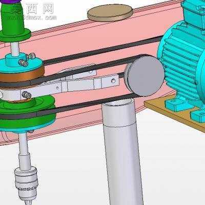 钻机 3D模型