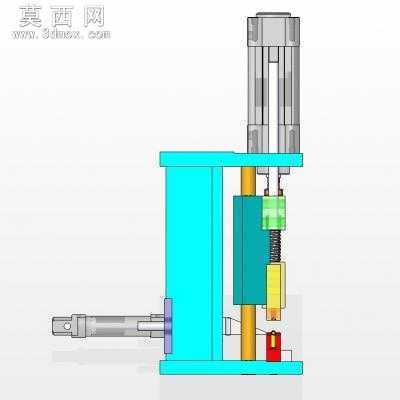 高压气动压管机 3D模型