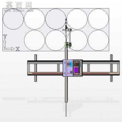 微型数控等离子切割机 3D模型设计,