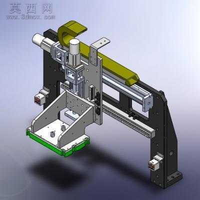 苹果平板电脑电池组装机设备 3D模型