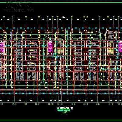 ĳסլ¥����ˮ��ͨ��ϵͳʩ��ͼ-41000ƽB1-F26-16��CADͼ CADͼֽ