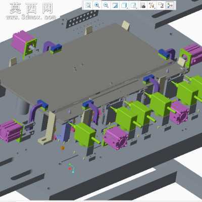 攻丝治具 3D模型