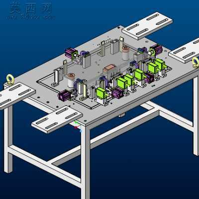 攻丝治具 3D模型