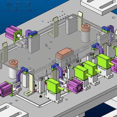攻丝治具 3D模型