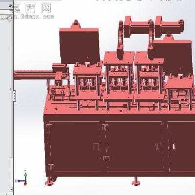 伺服电机驱动de封口机 3D模型