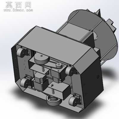 AGV万向小车 3D模型