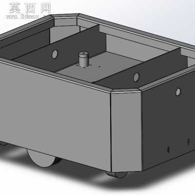 AGV万向小车 3D模型