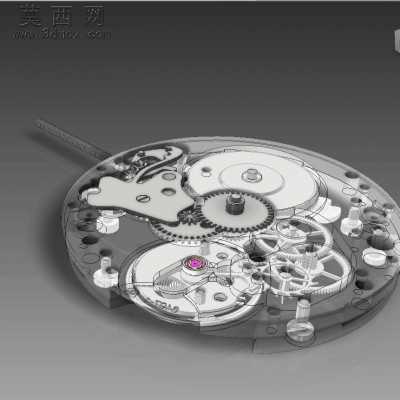 ETA6497-1�ֱ���о���˶����� 3Dģ��