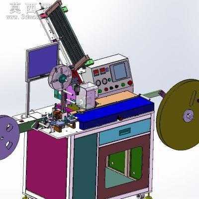 全自动SMD编带测试包装机 3D模型