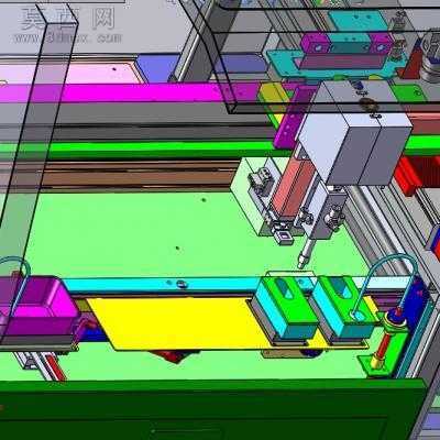 全自动涂布机 3D模型