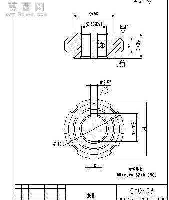手动螺旋撑圆器 3D模型