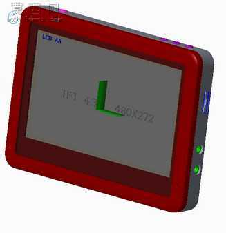 ������GPS�����ǰ���PCBA 3Dģ��