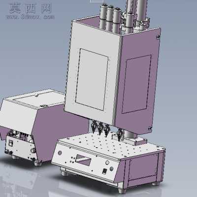 全自动打螺丝机 3D模型