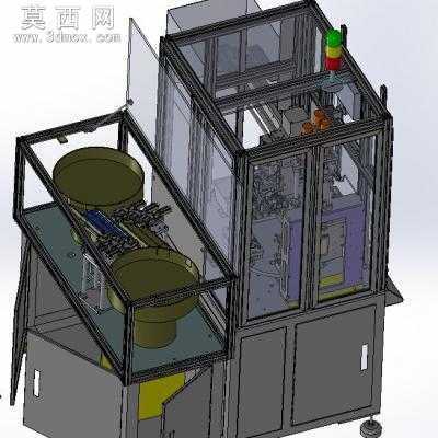 六轴自动锁螺丝机 3D模型
