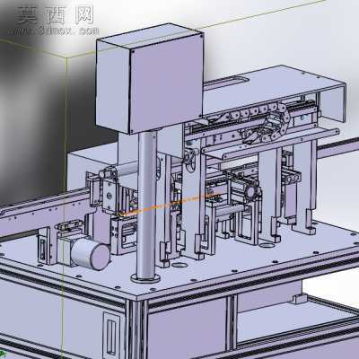 电子元器件性能检测机 3D模型
