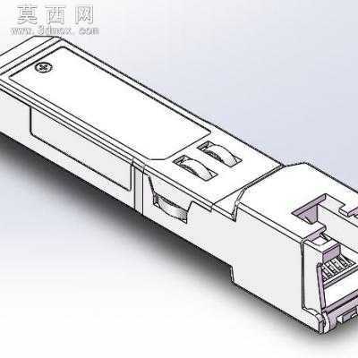 SFP接口器件 3D模型