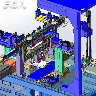 CCD自动检测包装机SW设计 3D模型