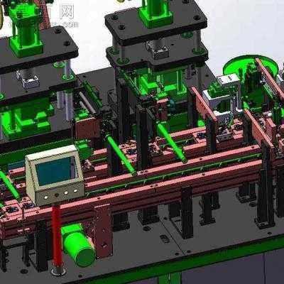 全自动继电器组装设备 3D模型