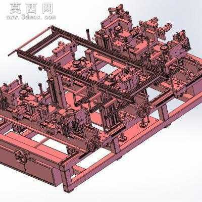全自动不溢胶压框机 3D模型