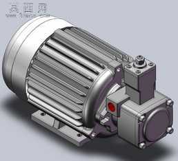 油站电机 3D模型