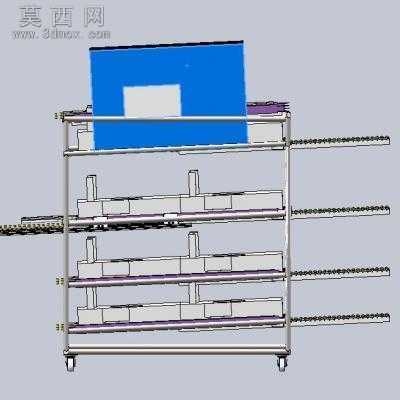 线棒车V1.0 3D模型