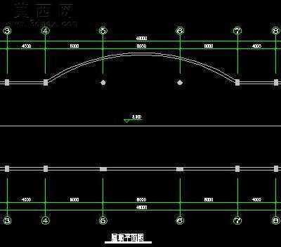 售楼处建筑设计-两层960平 CAD图纸